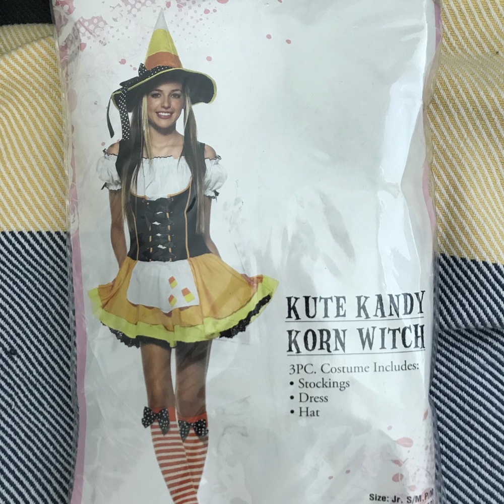 Leg Avenue Brand New Kandy Korn Witch Costume